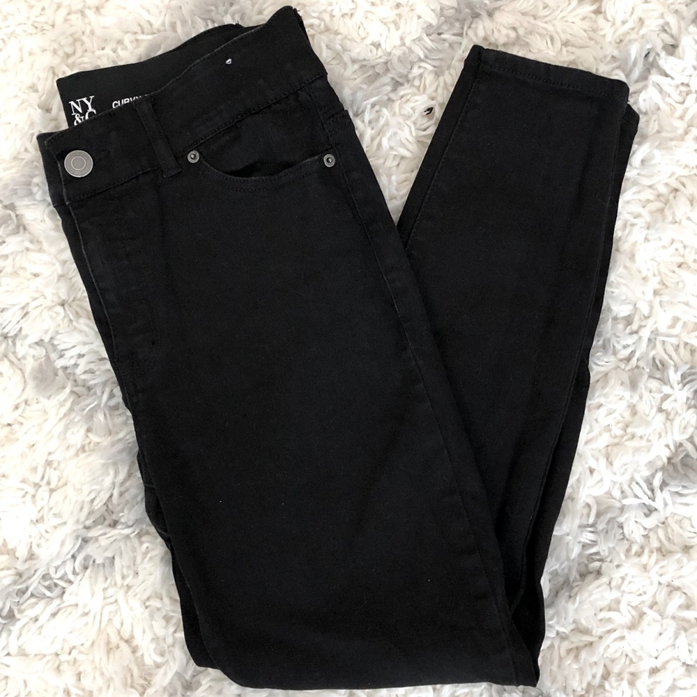 Black New York and Company shaping jeans